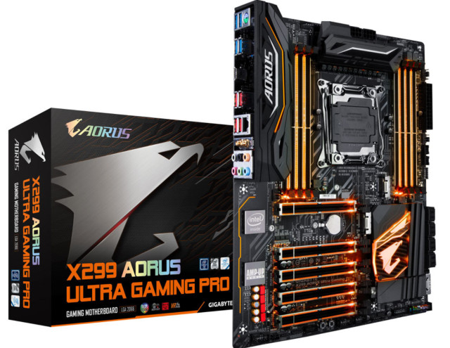 Gigabyte z pyt Aorus X299 Ultra Gaming Pro